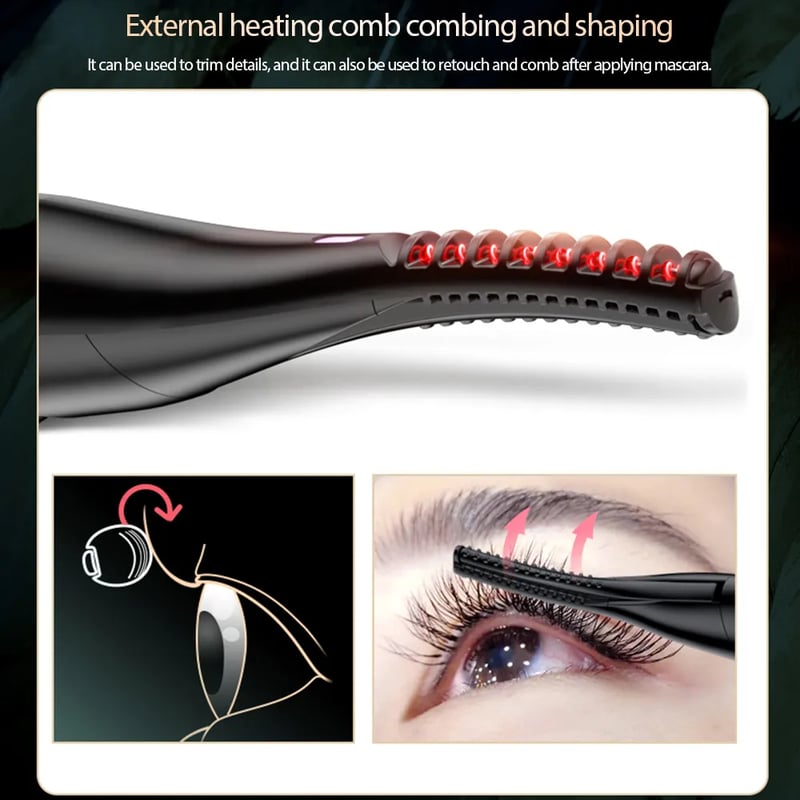 【🔥Daily Deals🔥】✨Mini Heated Eyelash Curler | Long-Lasting Curl in Seconds🌟