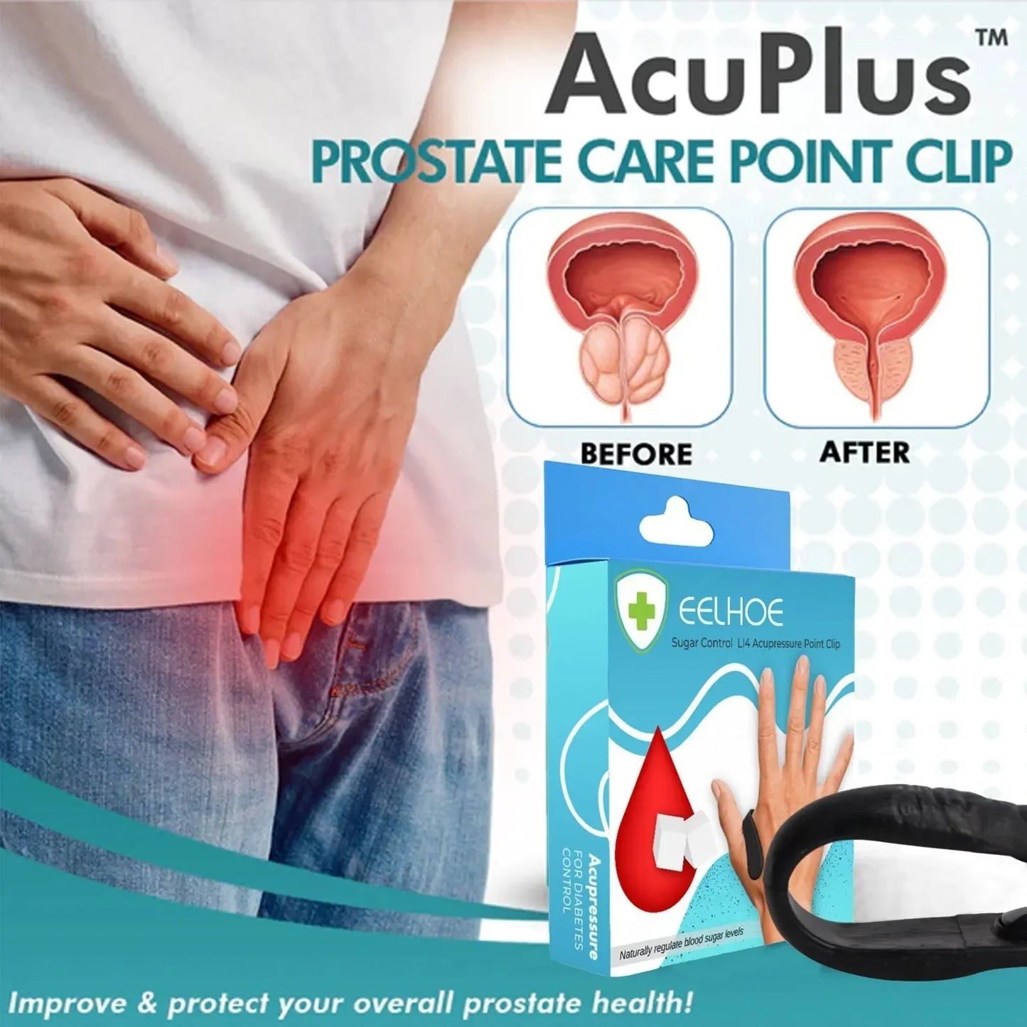 AcuPlus Prostate Care Point Clip