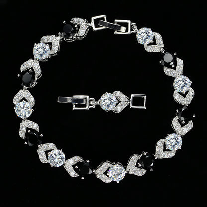 【🔥NEW ARRIVAL】💎Elegant Crystal AAA Zirconia Bracelet for Women – Hypoallergenic💎