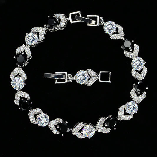 【🔥NEW ARRIVAL】💎Elegant Crystal AAA Zirconia Bracelet for Women – Hypoallergenic💎