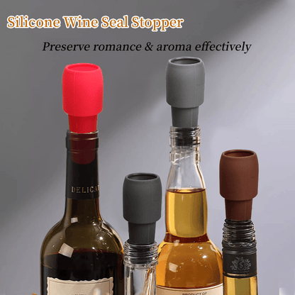 【🔥Buy More, Save More!】Perfect Seal, Endless Flavor: 🍷Reusable Wine Bottle Stoppers