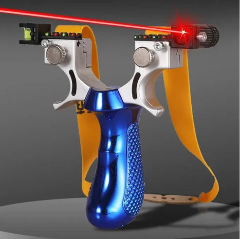 【🔥50% OFF】Professional Laser Slingshot 🎯 Ultimate Precision & Power! 🚀 Don't Miss Out!