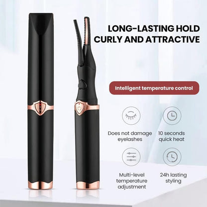 【🔥Daily Deals🔥】✨Mini Heated Eyelash Curler | Long-Lasting Curl in Seconds🌟