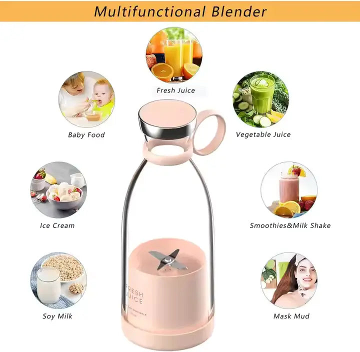 【🔥Limited 50% OFF】Rechargeable Fruit Juicer 🍹  | Health in Your Hands