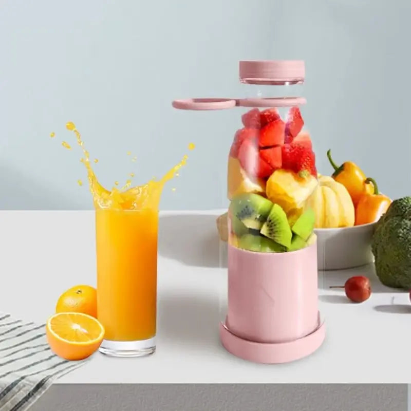 【🔥Hot Sale 50% OFF】Smart Mini Blender 🥭 | Blend & Sip On the Go